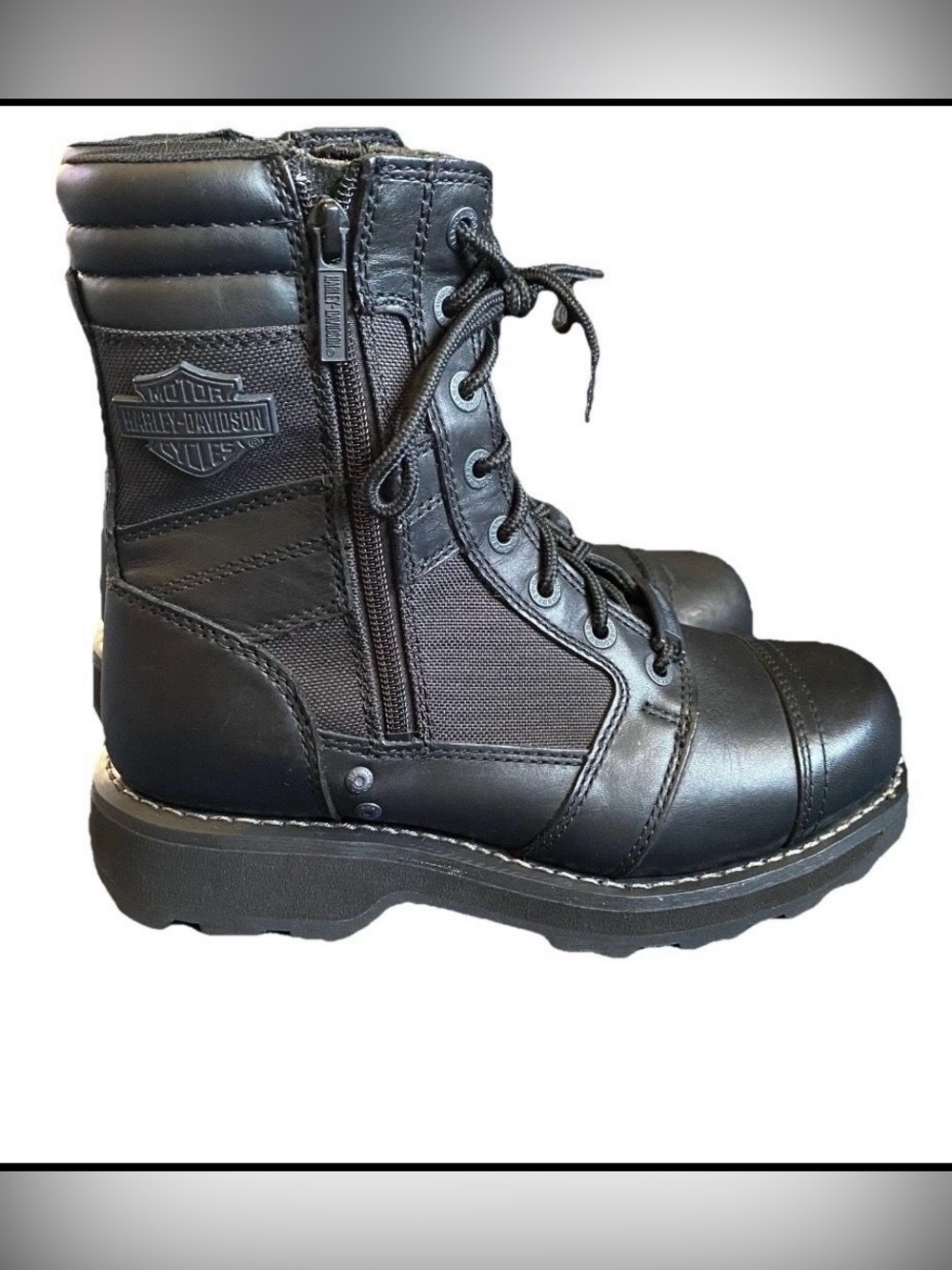 Harley-Davidson Black Motorcycle Boots